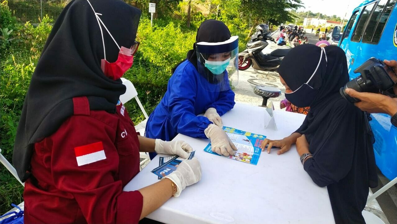 Edukasi P4GN dan Layanan Konsultasi Narkotika On The Road dalam Rangka Pra HANI 2020