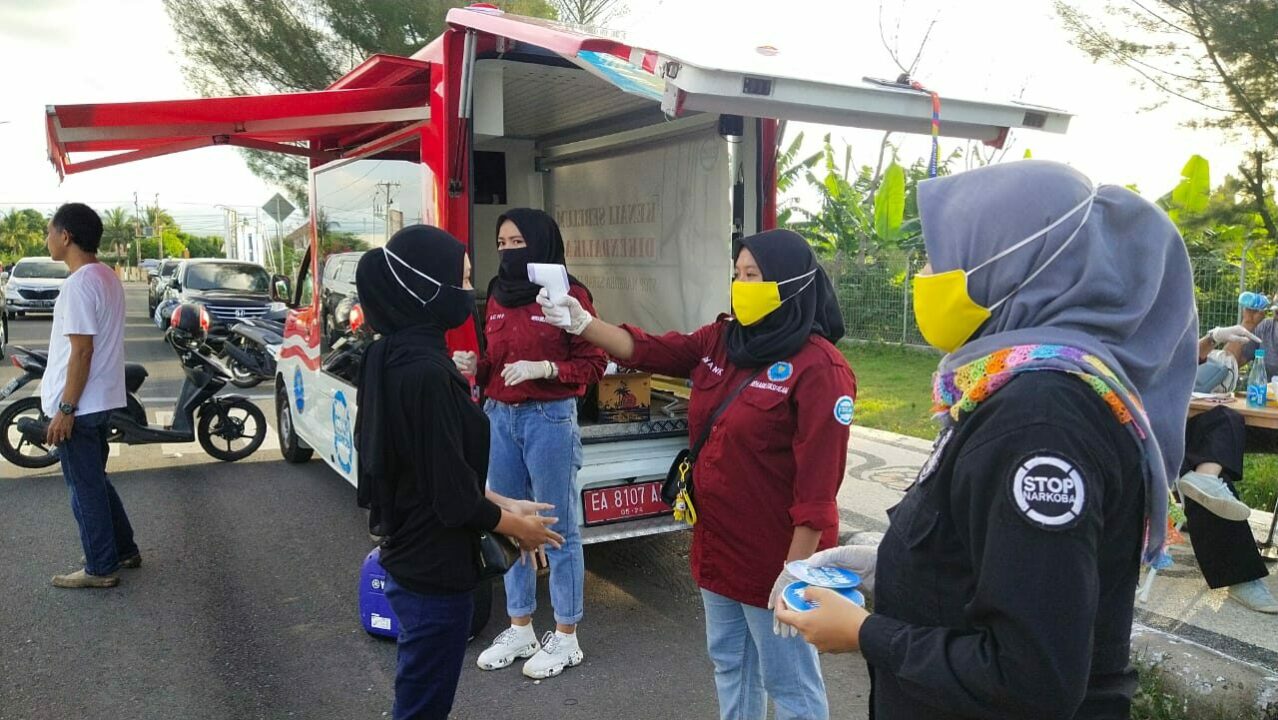 Edukasi P4GN dan Layanan Konsultasi Narkotika On The Road dalam Rangka Pra HANI 2020
