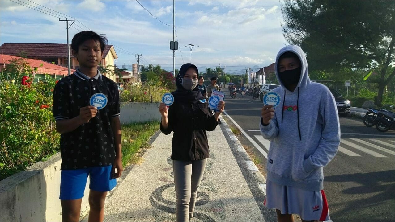 Edukasi P4GN dan Layanan Konsultasi Narkotika On The Road dalam Rangka Pra HANI 2020