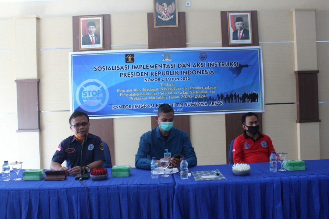 Sosialisasi Implementasi dan Aksi Instruksi Presiden RI No. 2 tahun 2020 tentang RAN P4GN Tahun 2020-2024
