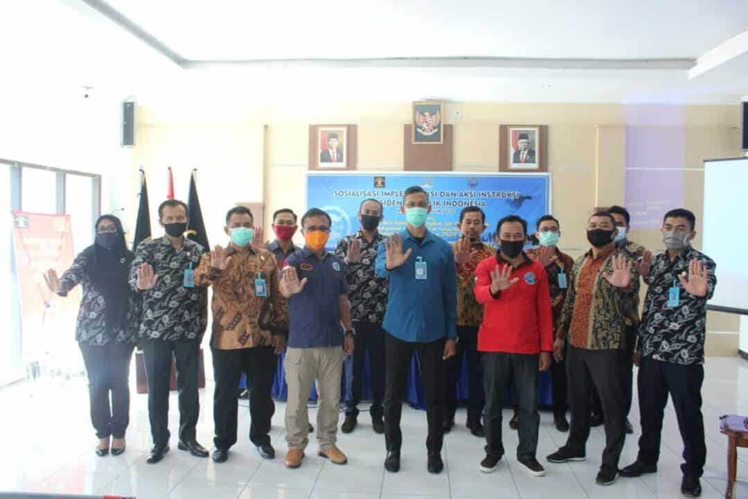 Sosialisasi Implementasi dan Aksi Instruksi Presiden RI No. 2 tahun 2020 tentang RAN P4GN Tahun 2020-2024
