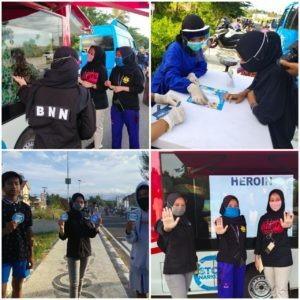 Edukasi P4GN dan Layanan Konsultasi Narkotika On The Road dalam Rangka Pra HANI 2020