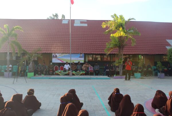 Gencarkan Sosialisasi P4GN di Lingkungan Pendidikan, BNNK Sumbawa Hadir Pada Acara Masa Ta'aruf Siswa Madrasah (MATSAMA)