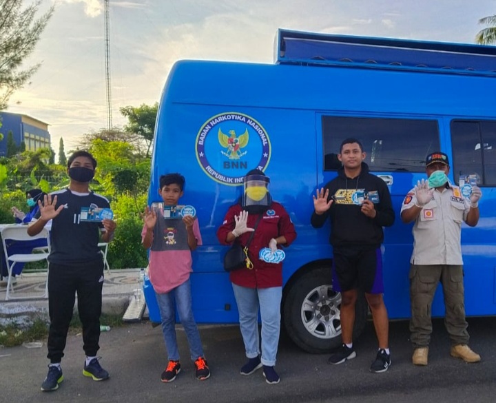 Edukasi P4GN dan Layanan Konsultasi Narkotika On The Road dalam Rangka Pra HANI 2020 Edukasi P4GN dan Layanan Konsultasi Narkotika On The Road dalam Rangka Pra HANI 2020