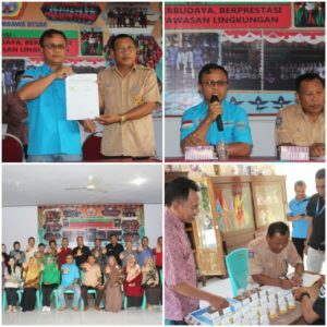 Wujud Komitmen Sekolah, SMPN 1 Sumbawa Tandatangani MoU P4GN