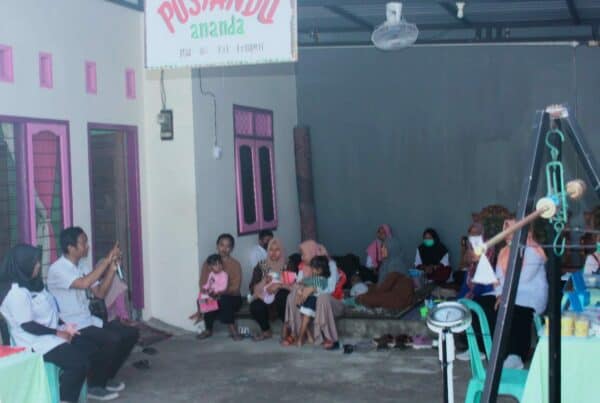Sosialisasi P4GN Pada Kegiatan Posyandu di Kelurahan Brangbiji