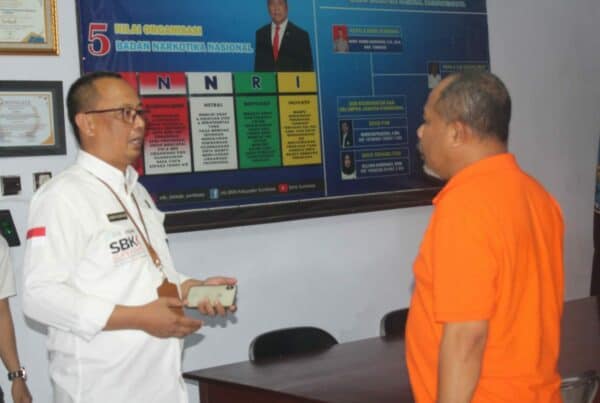 Kunjungan Anggota DPR RI Bapak Johan Rosihan, S.T. di Kantor BNN Kabupaten Sumbawa