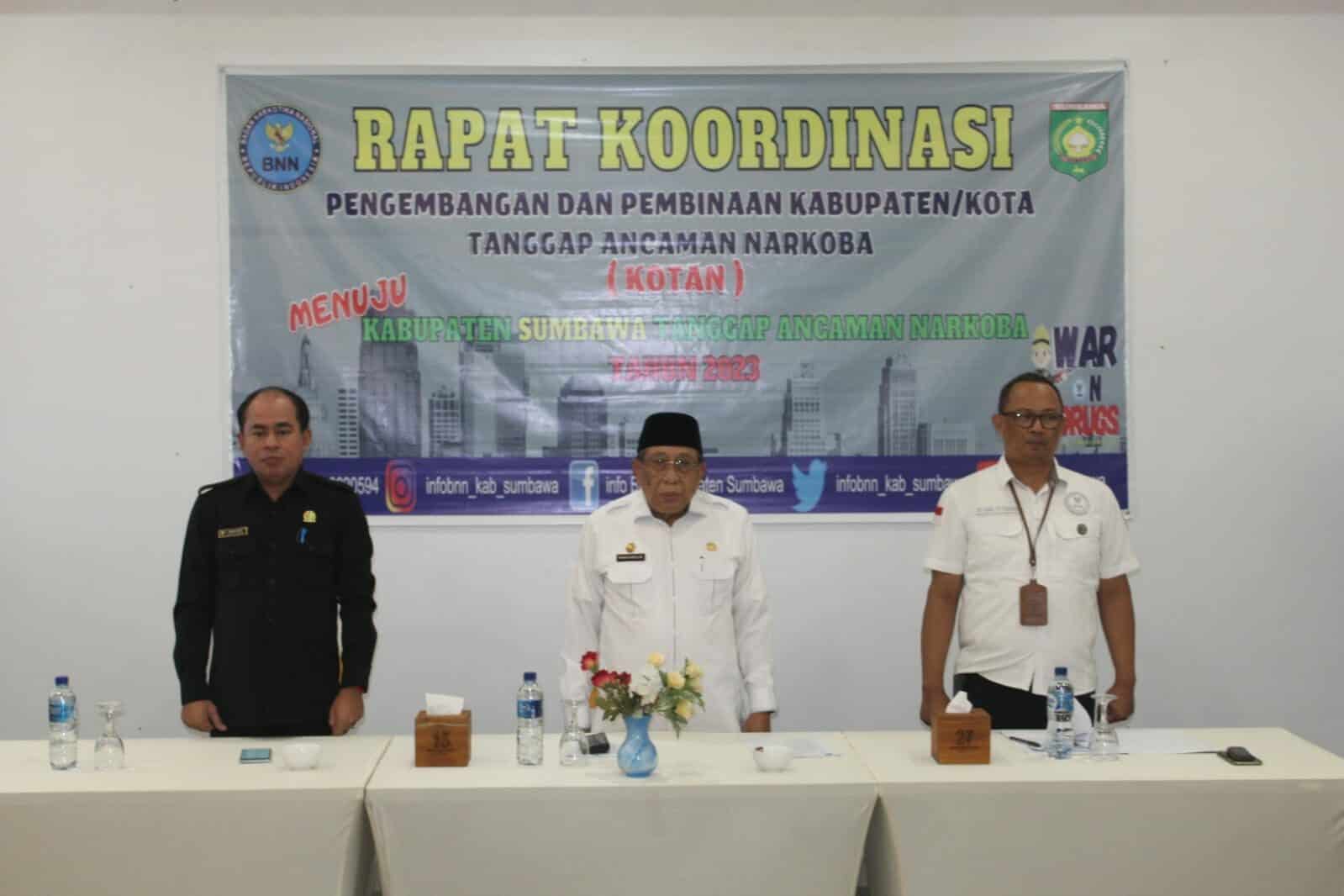 Rapat Koordinasi Pengembangan dan Pembinaan Kabupaten/Kota Tanggap Ancaman Narkoba (KOTAN) Rapat Koordinasi Pengembangan dan Pembinaan Kabupaten/Kota Tanggap Ancaman Narkoba (KOTAN)