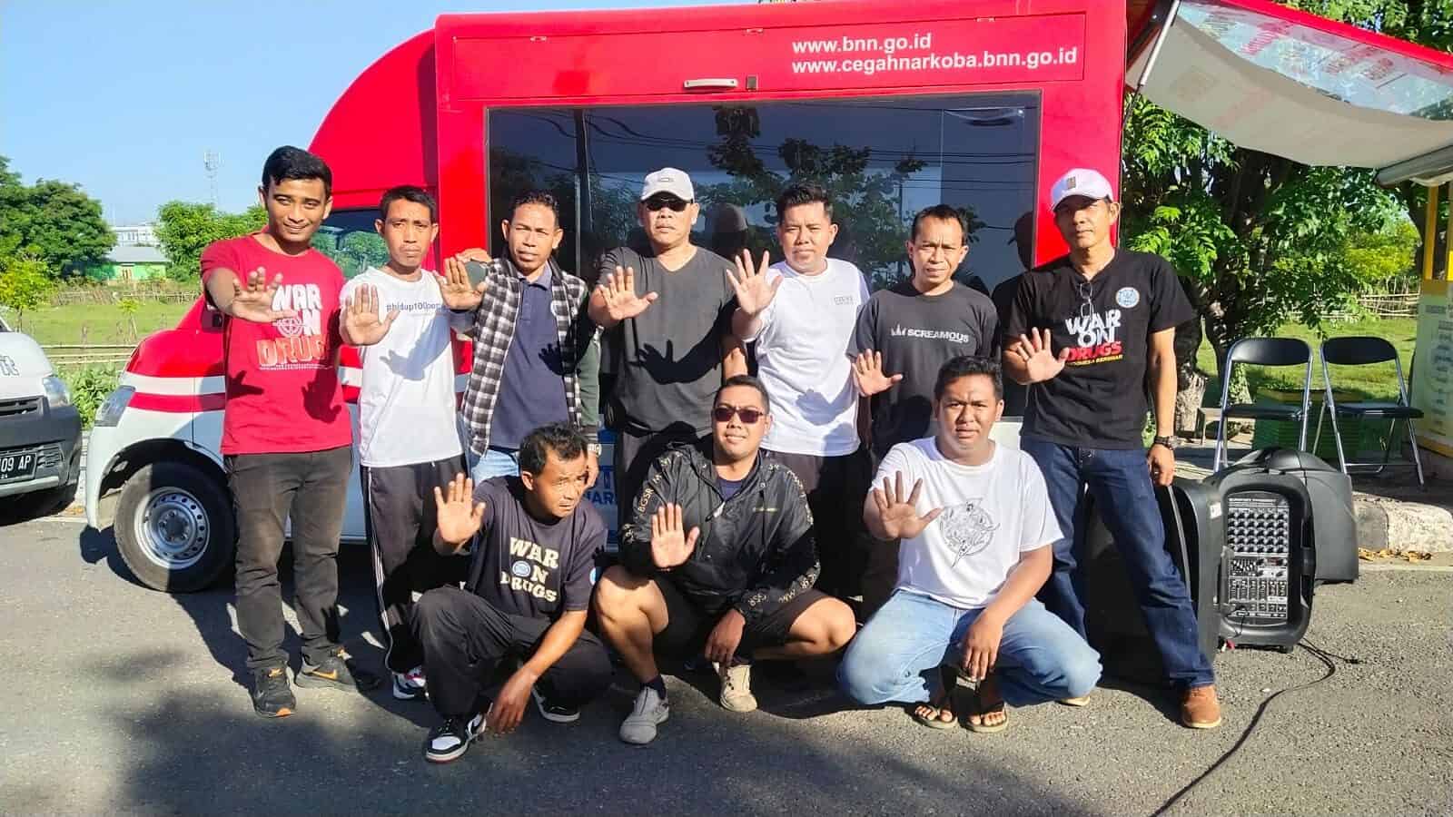 Gelora War on Drugs pada Acara Car Free Day Samota Gelora War on Drugs pada Acara Car Free Day Samota
