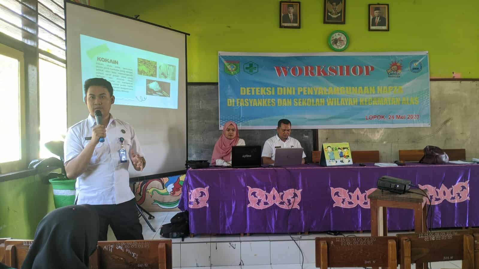 Sosialisasi P4GN pada Kegiatan Fasyankes dan Sekolah di Kecamatan Lopok Sosialisasi P4GN pada Kegiatan Fasyankes dan Sekolah di Kecamatan Lopok