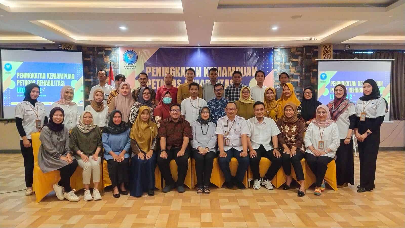 Pelatihan Universal Treatment Curriculum (UTC) 1 dan 2 di BNN Kabupaten Sumbawa Pelatihan Universal Treatment Curriculum (UTC) 1 dan 2 di BNN Kabupaten Sumbawa