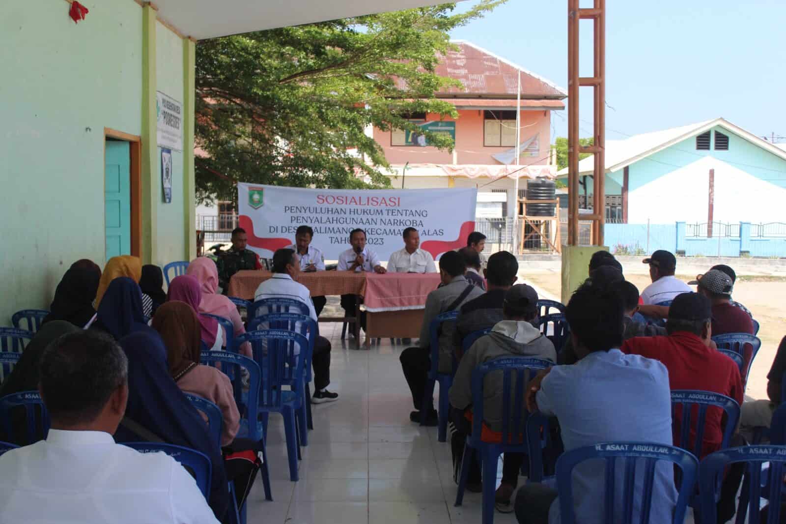 Sosialisasi P4GN pada Kegiatan Penyuluhan Hukum Tentang Penyalahgunaan Narkoba di Desa Kalimango Sosialisasi P4GN pada Kegiatan Penyuluhan Hukum Tentang Penyalahgunaan Narkoba di Desa Kalimango