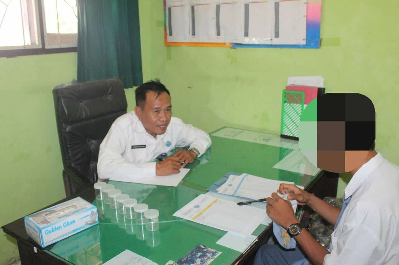 Giat Test Urine di Lingkungan Pendidikan dalam Rangka Rencana Aksi Nasional P4GN Giat Test Urine di Lingkungan Pendidikan dalam Rangka Rencana Aksi Nasional P4GN