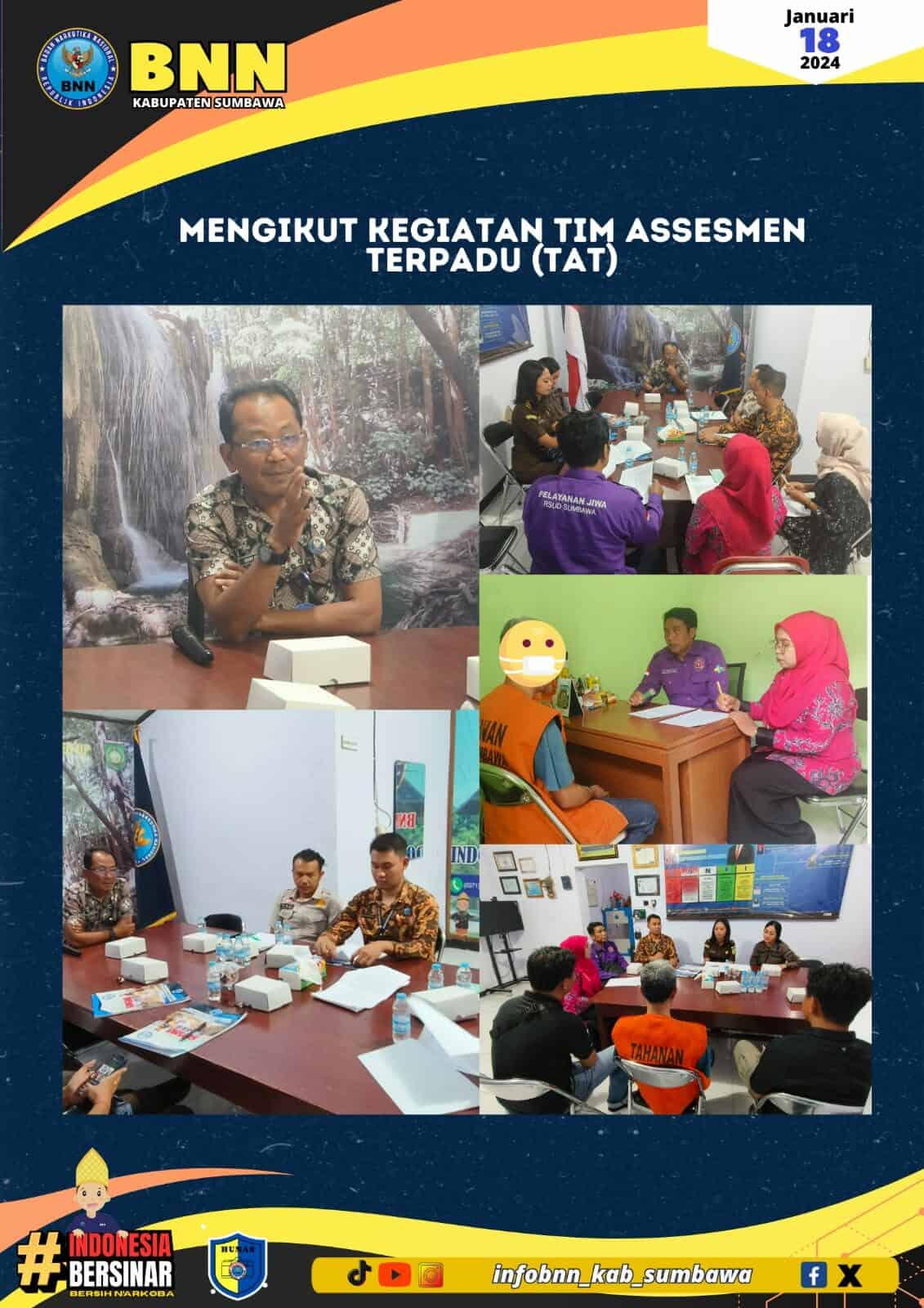 1 TERSANGKA KASUS NARKOTIKA DI TAT 1 TERSANGKA KASUS NARKOTIKA DI TAT