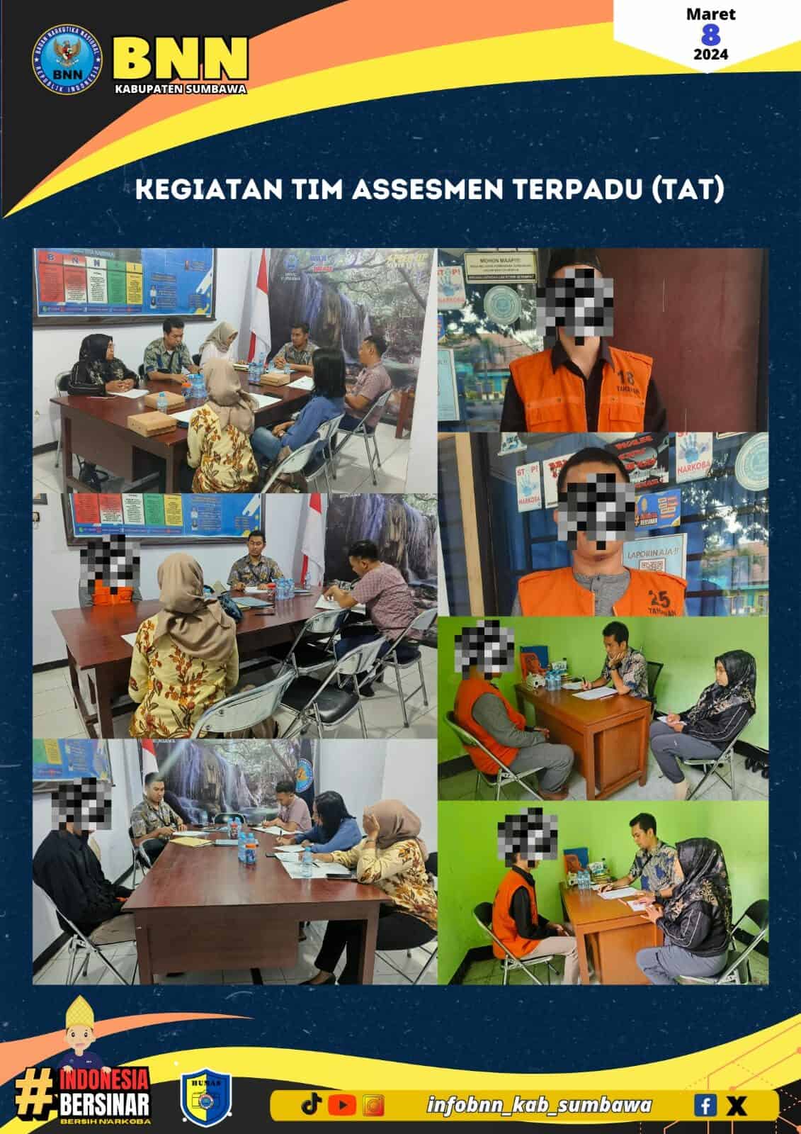 BNN KABUPATEN SUMBAWA LAKUKAN TAT LAGI BNN KABUPATEN SUMBAWA LAKUKAN TAT LAGI