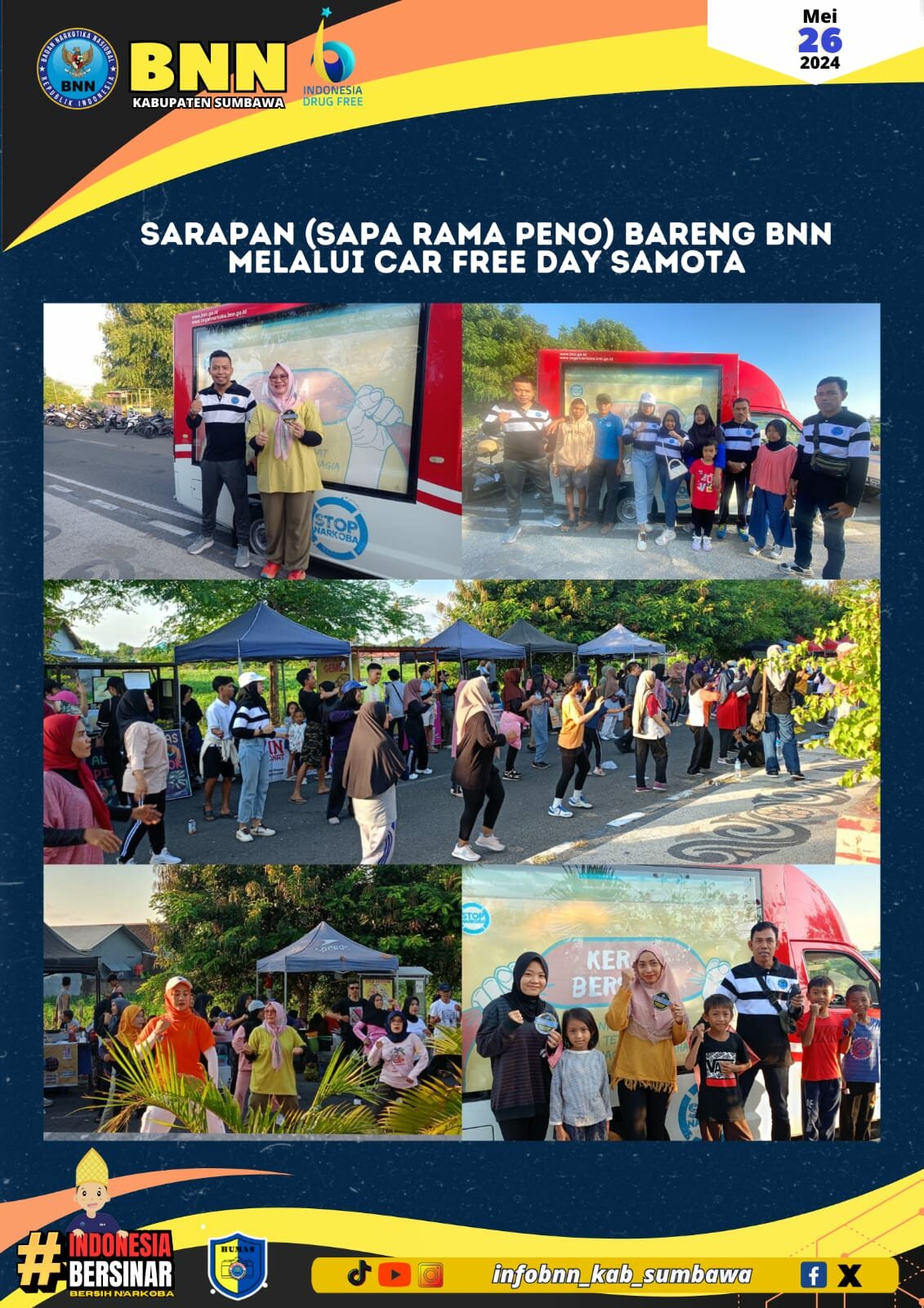 SARAPAN (SAPA RAMA PENO) BARENG BNN SARAPAN (SAPA RAMA PENO) BARENG BNN