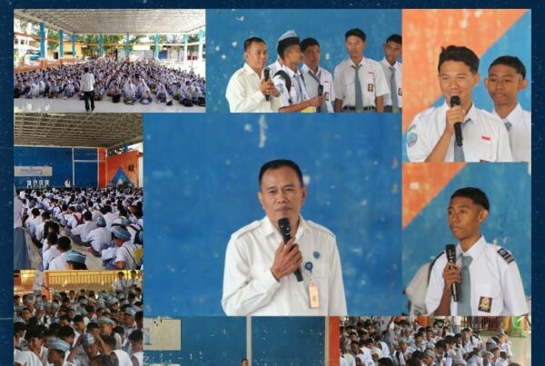 Sosialisasi P4GN pada acara Masa Pengenalan Lingkungan Sekolah