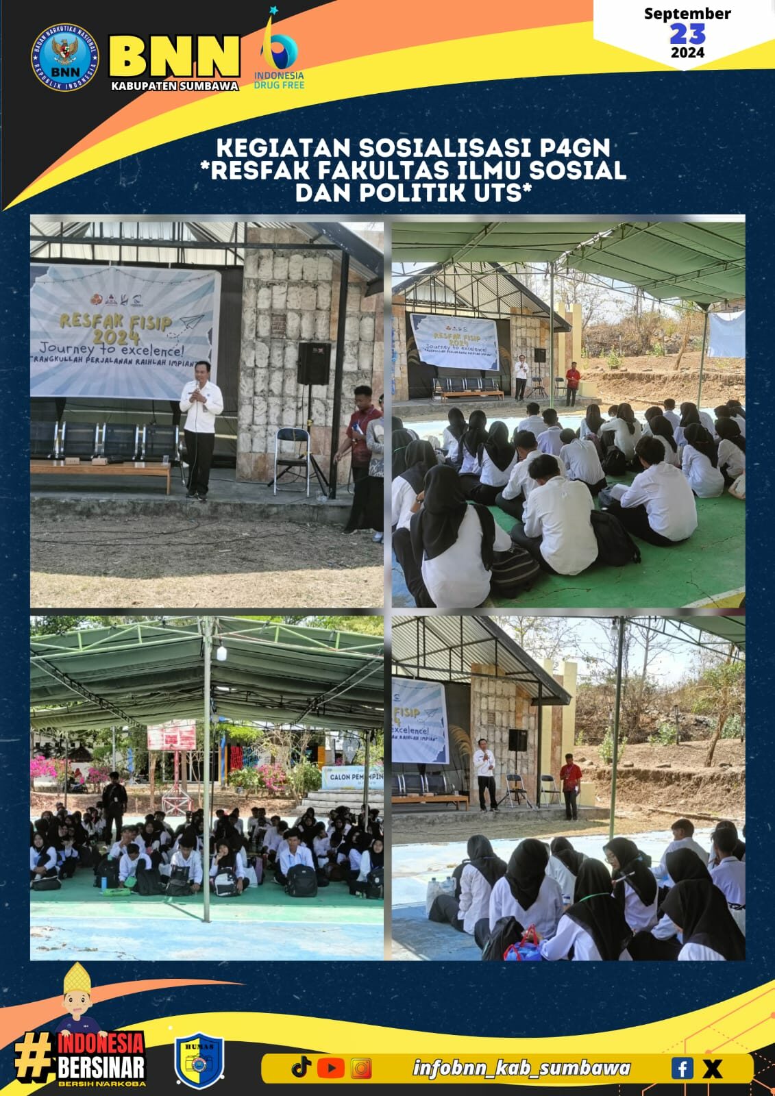 BNN BERI EDUKASI BAHAYA NARKOBA KEPADA MABA UTS BNN BERI EDUKASI BAHAYA NARKOBA KEPADA MABA UTS
