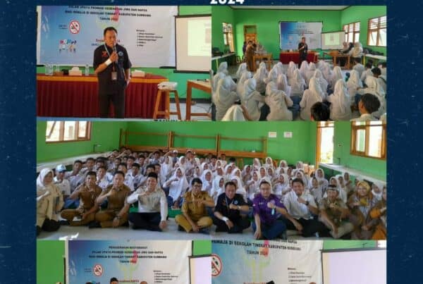 Sosialisasi P4GN pada acara Penggerak Masyarakat Dalam Upaya Promosi Kesehatan Jiwa dan Napza Bagi Remaja di Sekolah Tingkat Kabupaten Sumbawa Tahun 2024