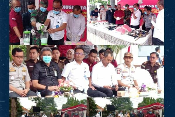 PEMUSNAHAN BARANG BUKTI DI KEJAKSAAN NEGERI SUMBAWA