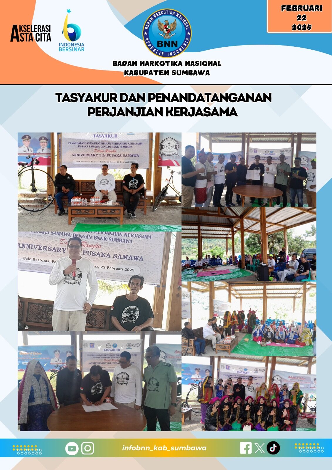 BNNK Sumbawa PKS dengan Komunitas Pusaka Samawa BNNK Sumbawa PKS dengan Komunitas Pusaka Samawa